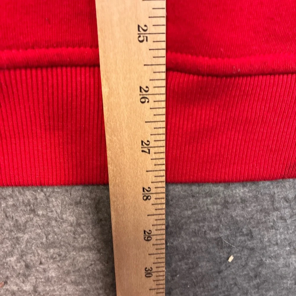 Vintage Rocawear Hoodie Men 2XL Red ROC BK 1999 Graphic Distressed Streetwear